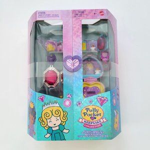 Polly Pocket KEEPSAKE COLLECTION Royal Ball Jewelry Set - new, perfect box